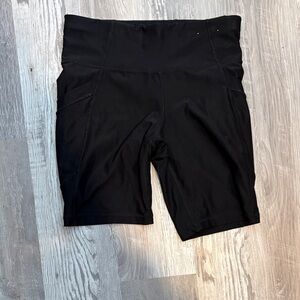 Xersion Women's Classic Black Bike Shorts